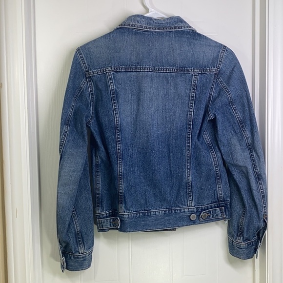 United Colors of Benetton - Jean Bomber Jacket XS - Picture 8 of 10